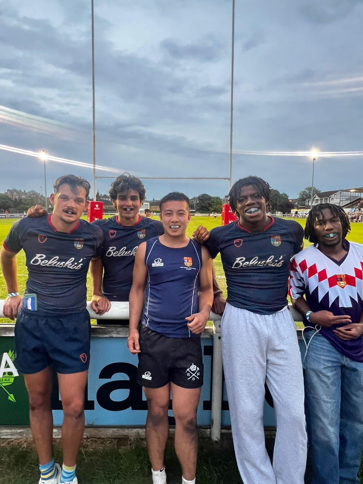 Pitchside at the Celestial Capital Cup